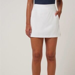 Travis Mathew White Tennis Skirt